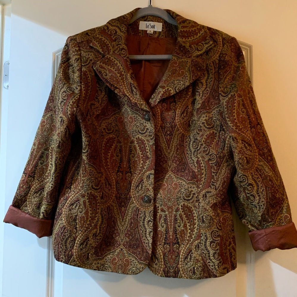 Vintage 90s tapestry jacket